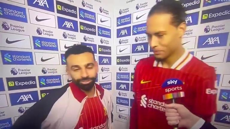 都續(xù)約啦~范迪克：卡拉格不選你全場(chǎng)最佳？薩拉赫：他不會(huì)選我