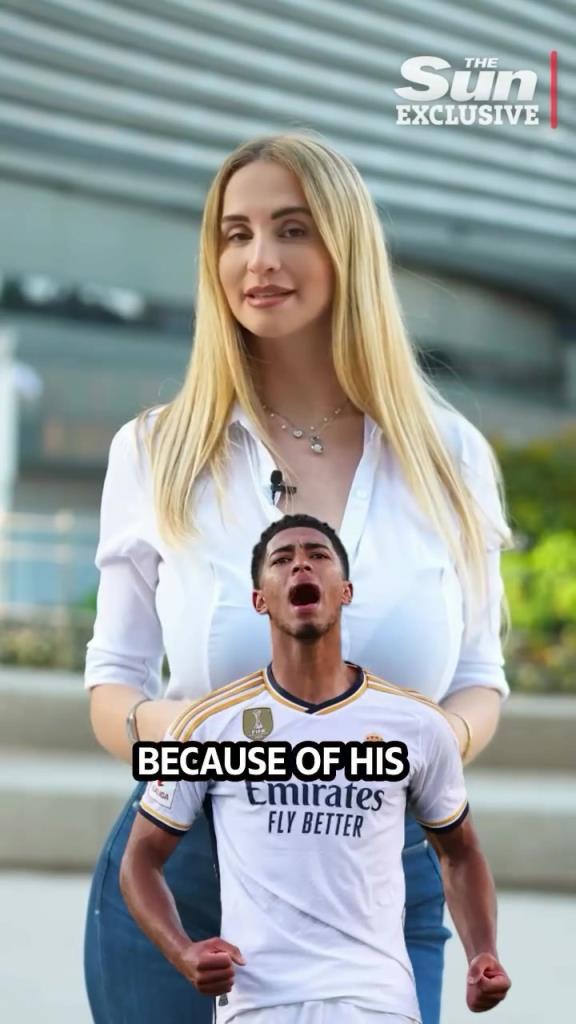 WTF！根本聽不清這皇馬女主持講啥，這身材真的很吸引眼球